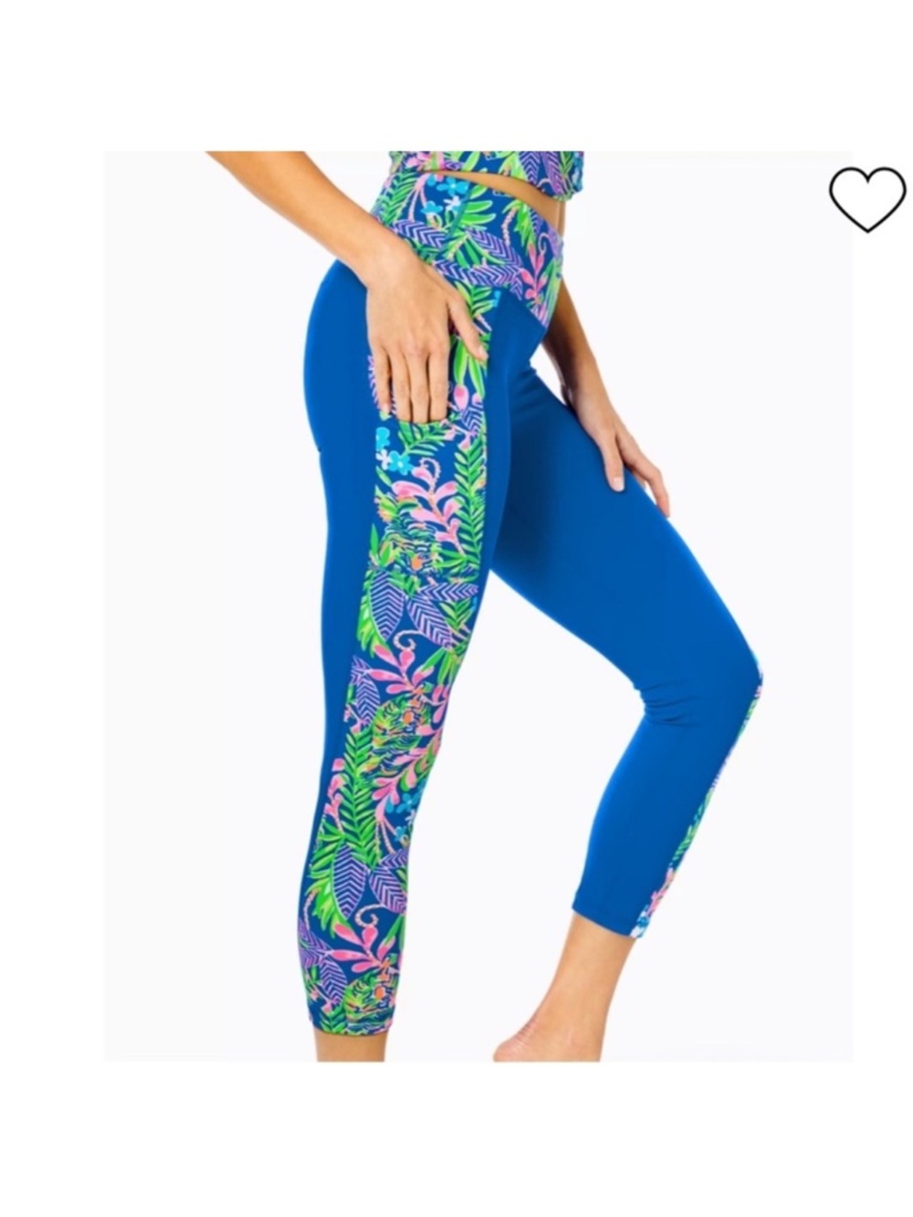 NWOT Lilly Pulitzer Size Med Luxletic
Weekender Mid Rise Borealis Blue Size Med